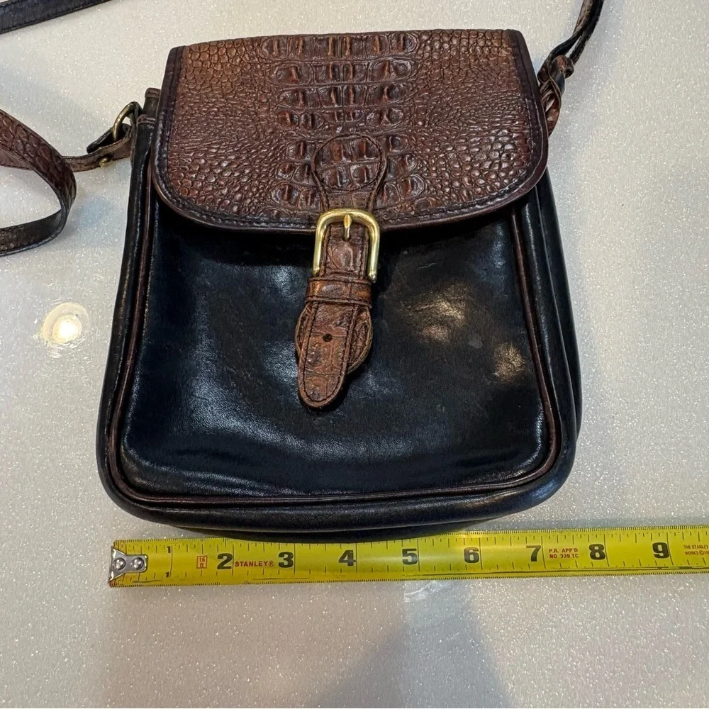Brahmin crocodile embossed